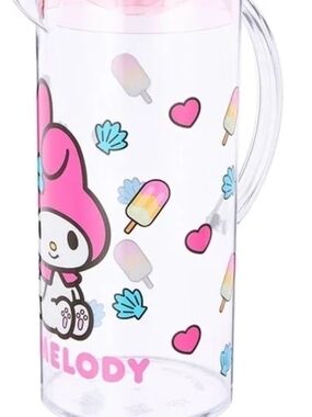 New Sanrio My Melody Clear Pitcher with Pink1.8 Liters